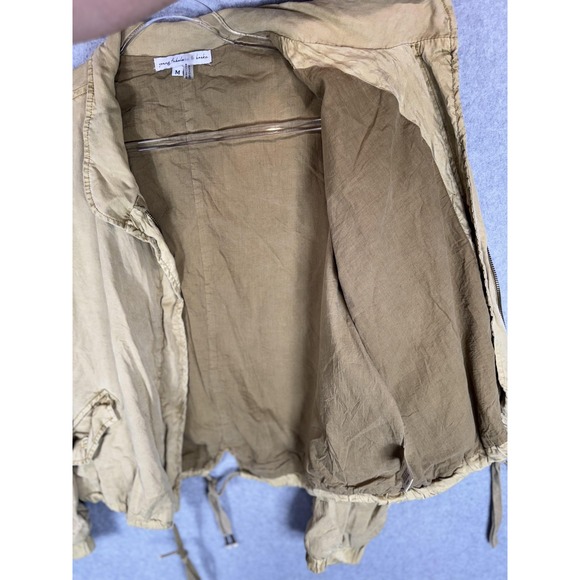 Young Fabulous & Broke Jacket Womens Medium Utility Drawstring Lightweight Zip - Picture 5 of 12